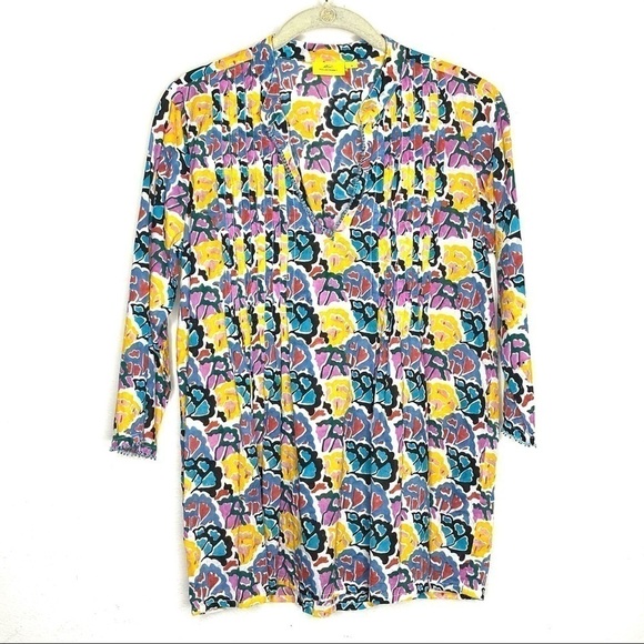 Roberta Roller Rabbit irina pintuck blouse - Picture 1 of 8